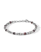 Bracciale Comete Uomo District in Acciaio chirurgico (316L) Occhio di tigre UBR1101 - UBR1101